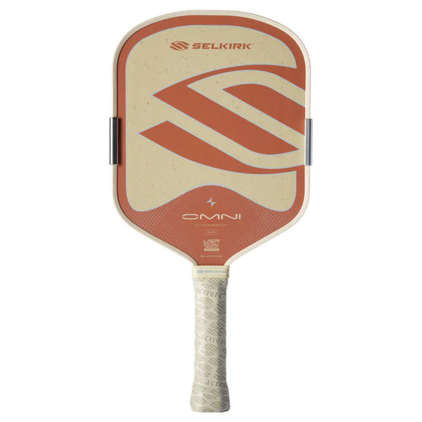 Selkirk OMNI Widebody Canyon Clay front-facing paddle on white background
