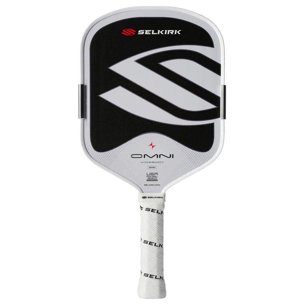 Selkirk OMNI Widebody front-facing pickleball paddle on white background