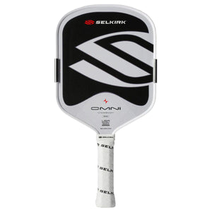 Selkirk OMNI Widebody front-facing pickleball paddle on white background