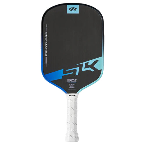 Selkirk SLK Dauntless Elongated Lagoon front-facing paddle on white background