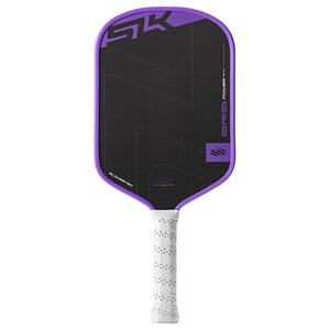 Selkirk SLK ERA Power Elongated Ultraviolet front-facing pickleball paddle on white background