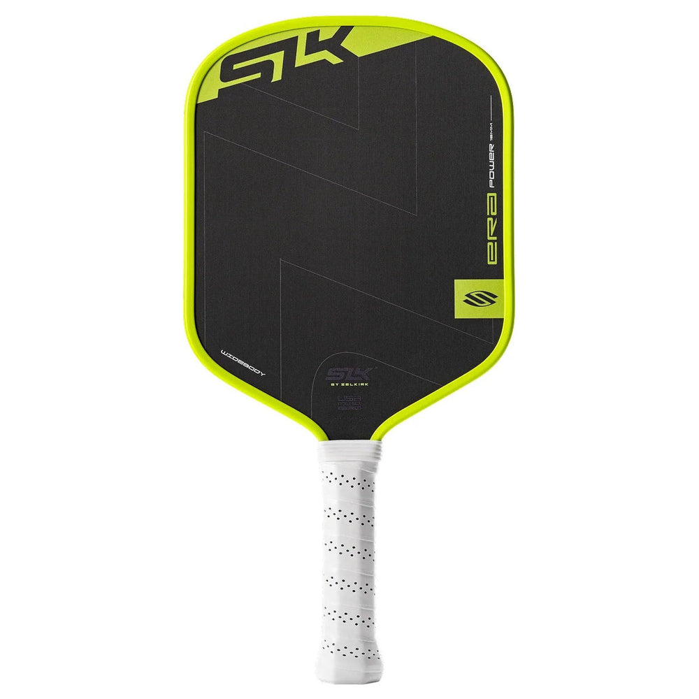 Selkirk SLK ERA Power Widebody Volt front-facing pickleball paddle on white background