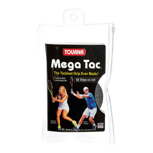Tourna Mega Tac 10 Pack Black