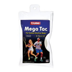 Tourna Mega Tac 10 Pack White