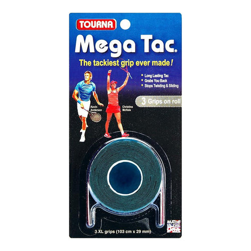 Tourna Mega Tac 3 Pack Black