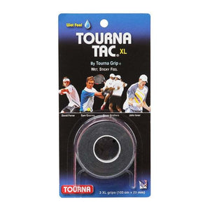 Tourna Tac XL 3 Pack Black