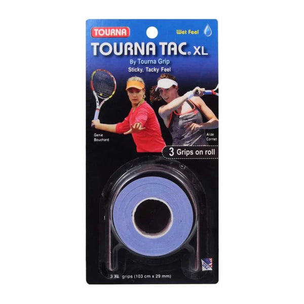 Tourna Tac XL 3 Pack Blue