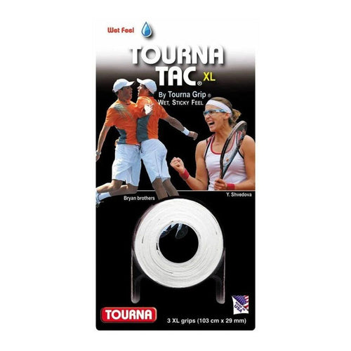 Tourna Tac XL 3 Pack White