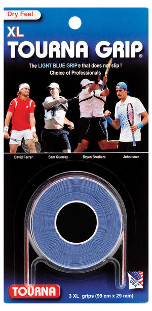 Tourna Grip Original XL Overgrip 3 Pack - Blue