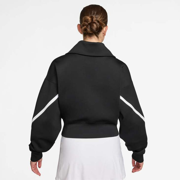 Nike Advantage Women's Dri-FIT Full-Zip Tennis Jacket (Black)