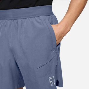 Nike Men's Dri-FIT Advantage 6-Inch Short (World Indigo/White)