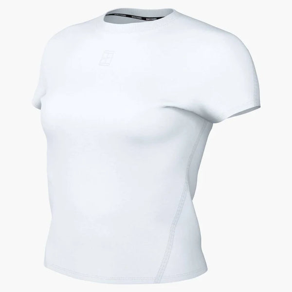 Nike Women's Dri-FIT Advantage Short-Sleeve Top (White)