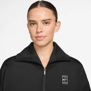 Nike Advantage Women's Dri-FIT Full-Zip Tennis Jacket (Black)