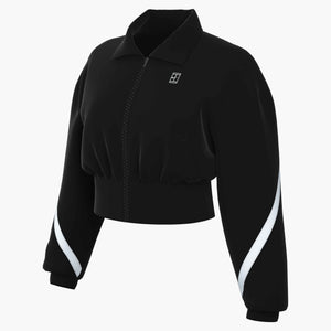 Nike Advantage Women's Dri-FIT Full-Zip Tennis Jacket (Black)