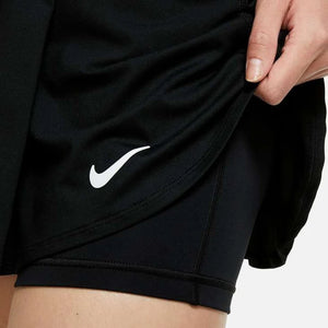 Nike Women's Dri-FIT Victory Flouncy Skirt (Black/White)
