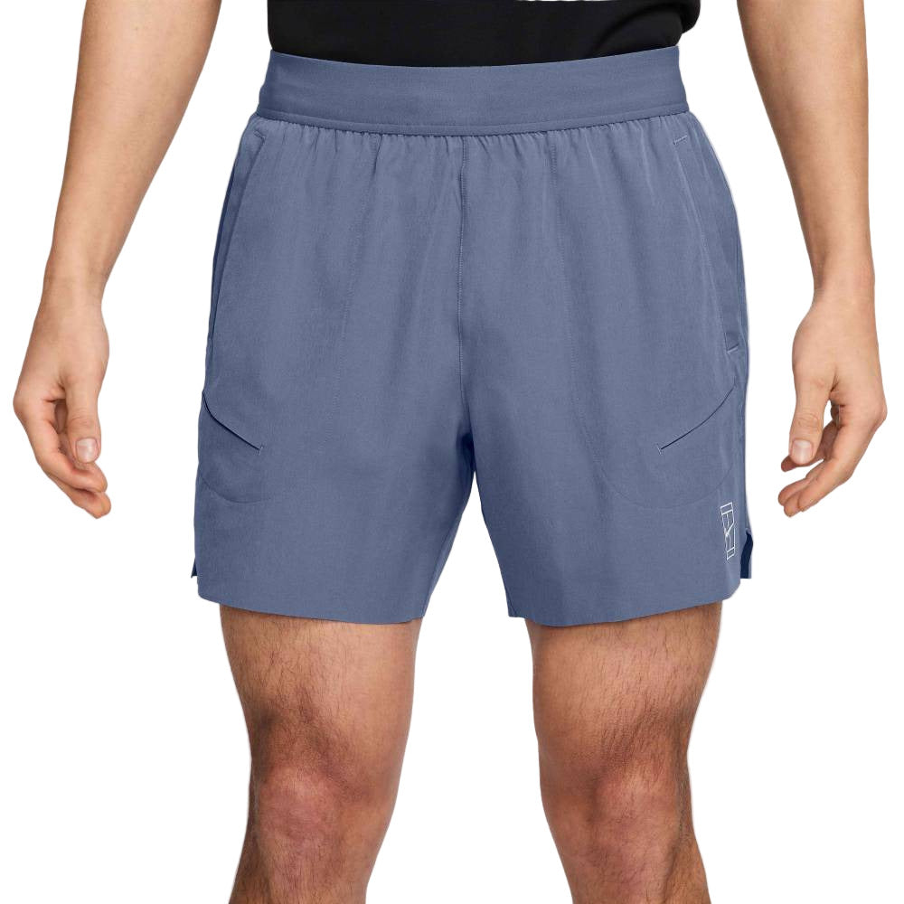 Nike Men's Dri-FIT Advantage 6-Inch Short (World Indigo/White)