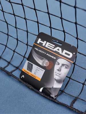 Head Velocity Power Tennis String (Black)