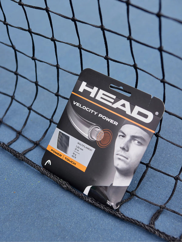Head Velocity Power Tennis String (Black)
