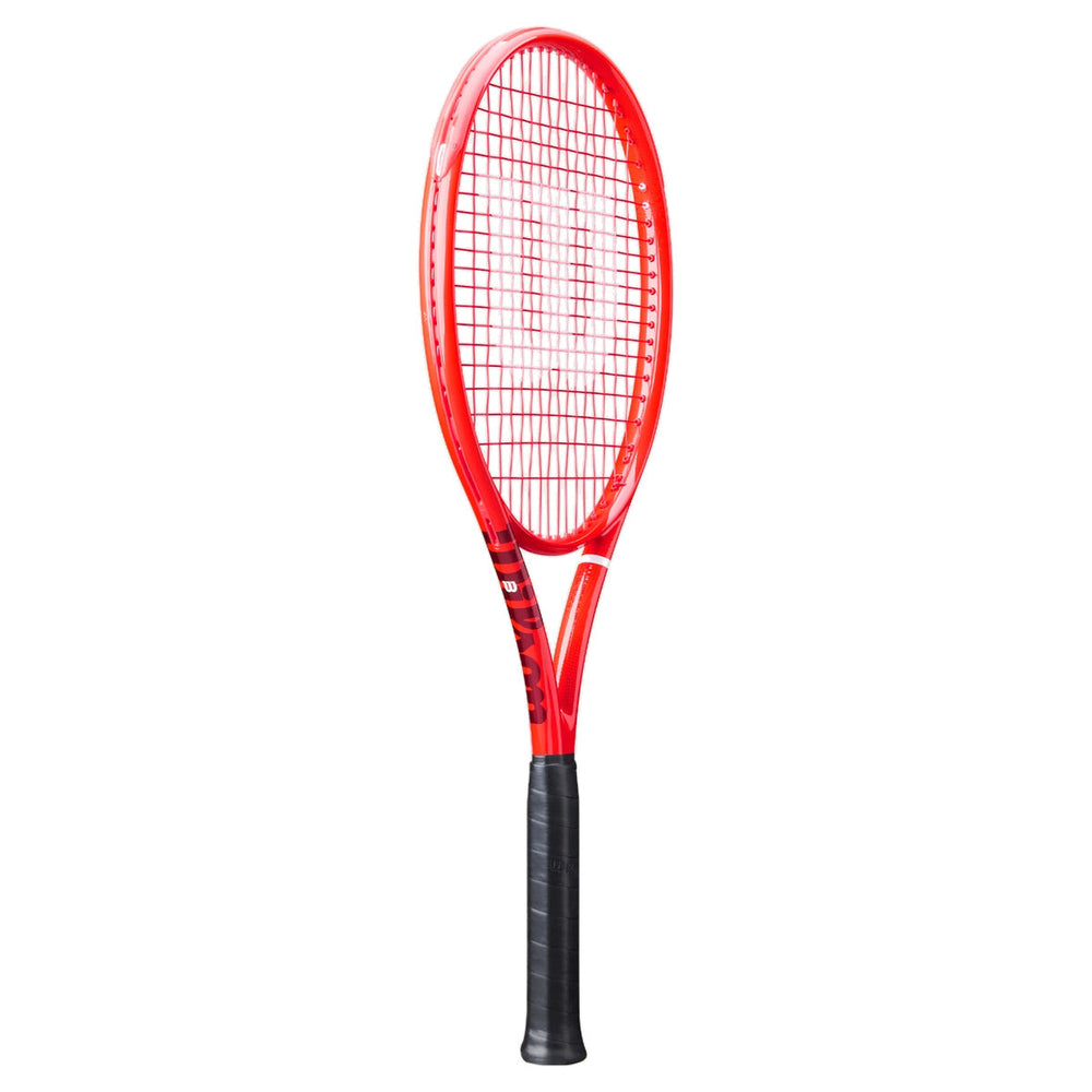 Wilson Defyer 100L V1 front-facing tennis racquet on white background