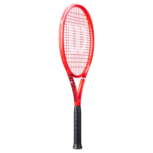 Wilson Defyer 100L V1 front-facing tennis racquet on white background
