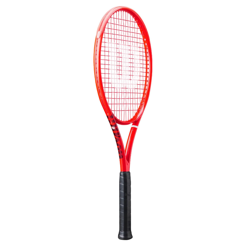 Wilson Defyer 98 Pro V1 front-facing tennis racquet on white background