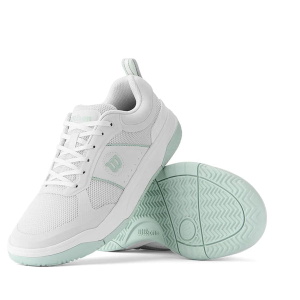 Wilson Women's Pickle Pro pickleball shoes (White/Surf Spray)