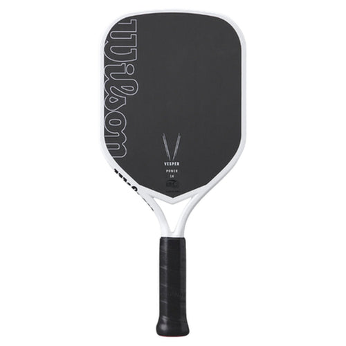 Wilson Vesper Control 17 front-facing pickleball paddle on white background