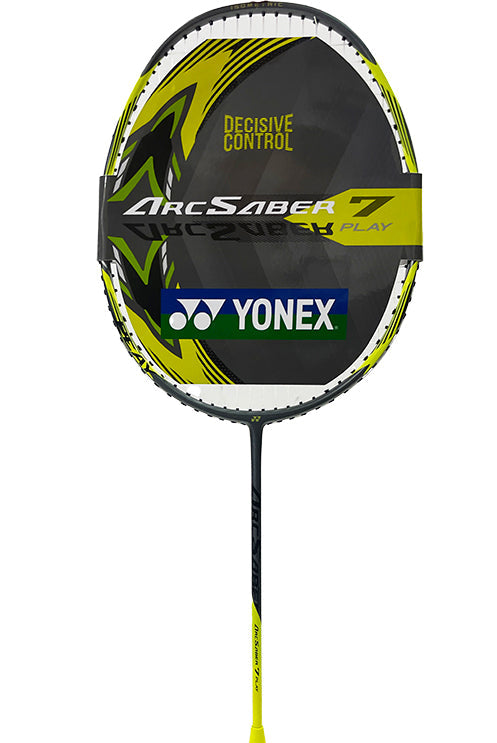 Yonex ArcSaber 7 Play Grey/Yellow (With Cover) (Pre-Strung)