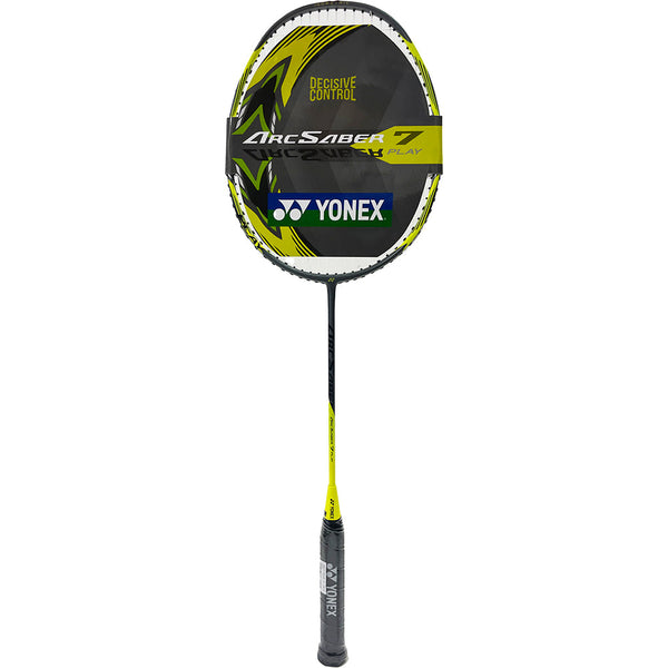 Yonex ArcSaber 7 Play Grey/Yellow (With Cover) (Pre-Strung)