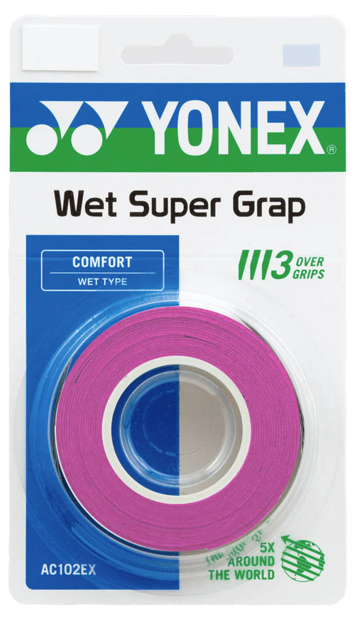 Yonex Wet Super Grap Overgrip 3 Pack